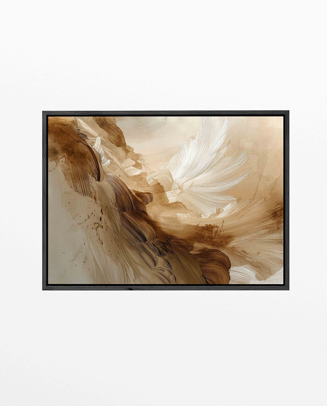Dynamische vegen – Abstract kunstwerk – liggend abstract kunstwerk