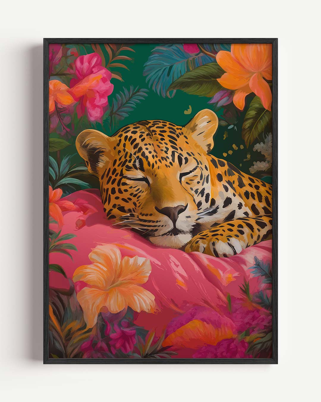 Tropische Droomsafari – dieren portret poster als wanddecoratie