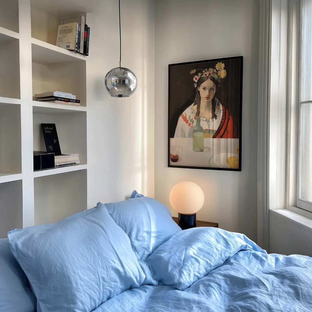 Stijlvolle Tafel – vrouwelijk portret als moderne wandkunst