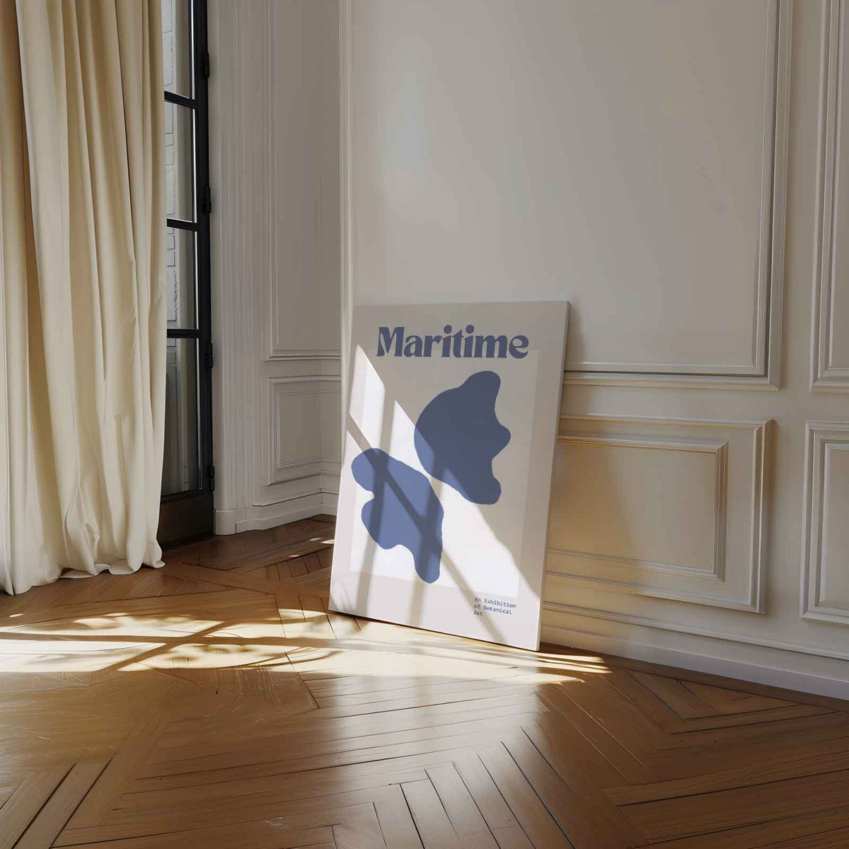 Maritime Botanische Sferen – modern portret kunstwerk van WallArtistic