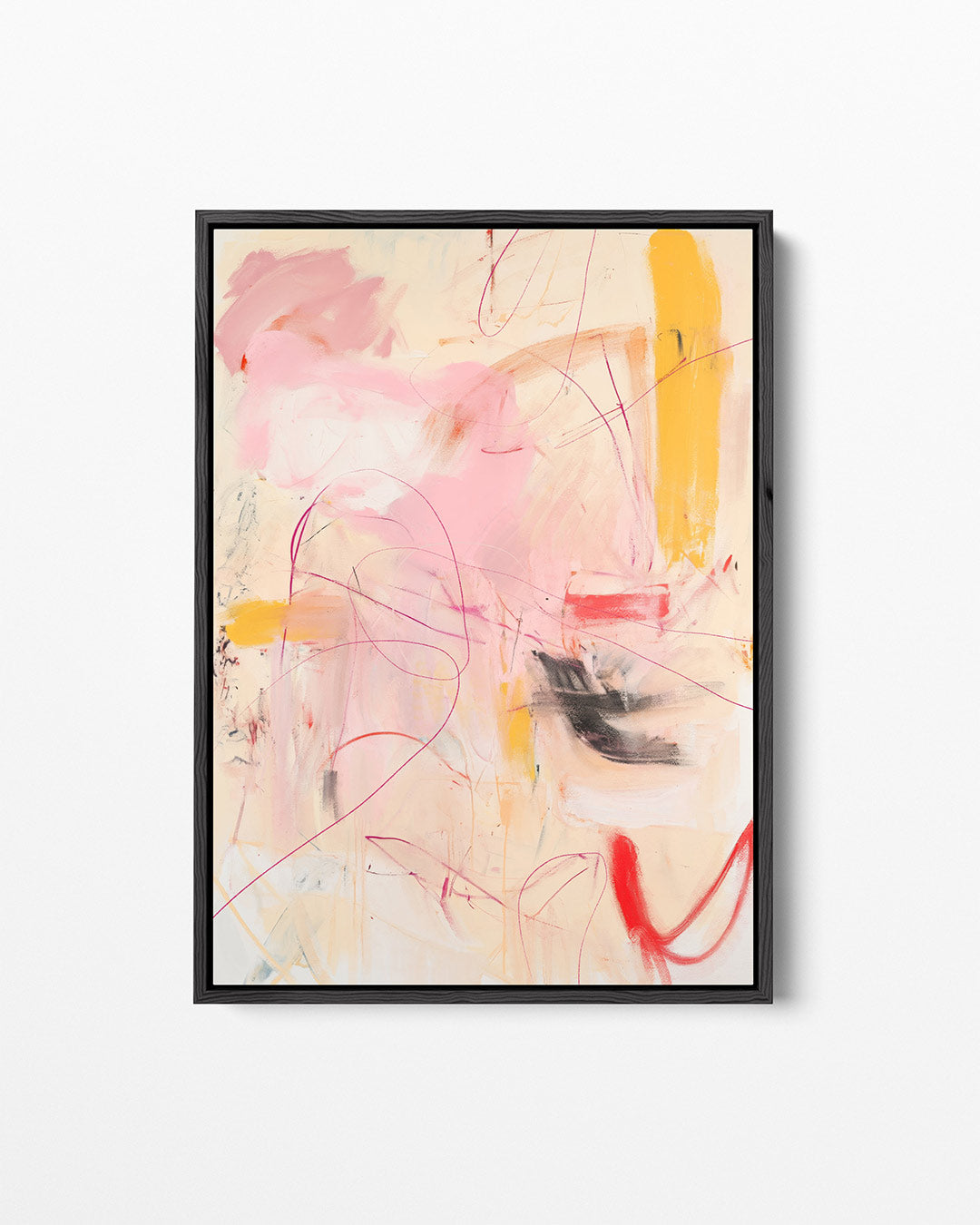 Kleurencompositie – staand wanddecoratie kunstwerk