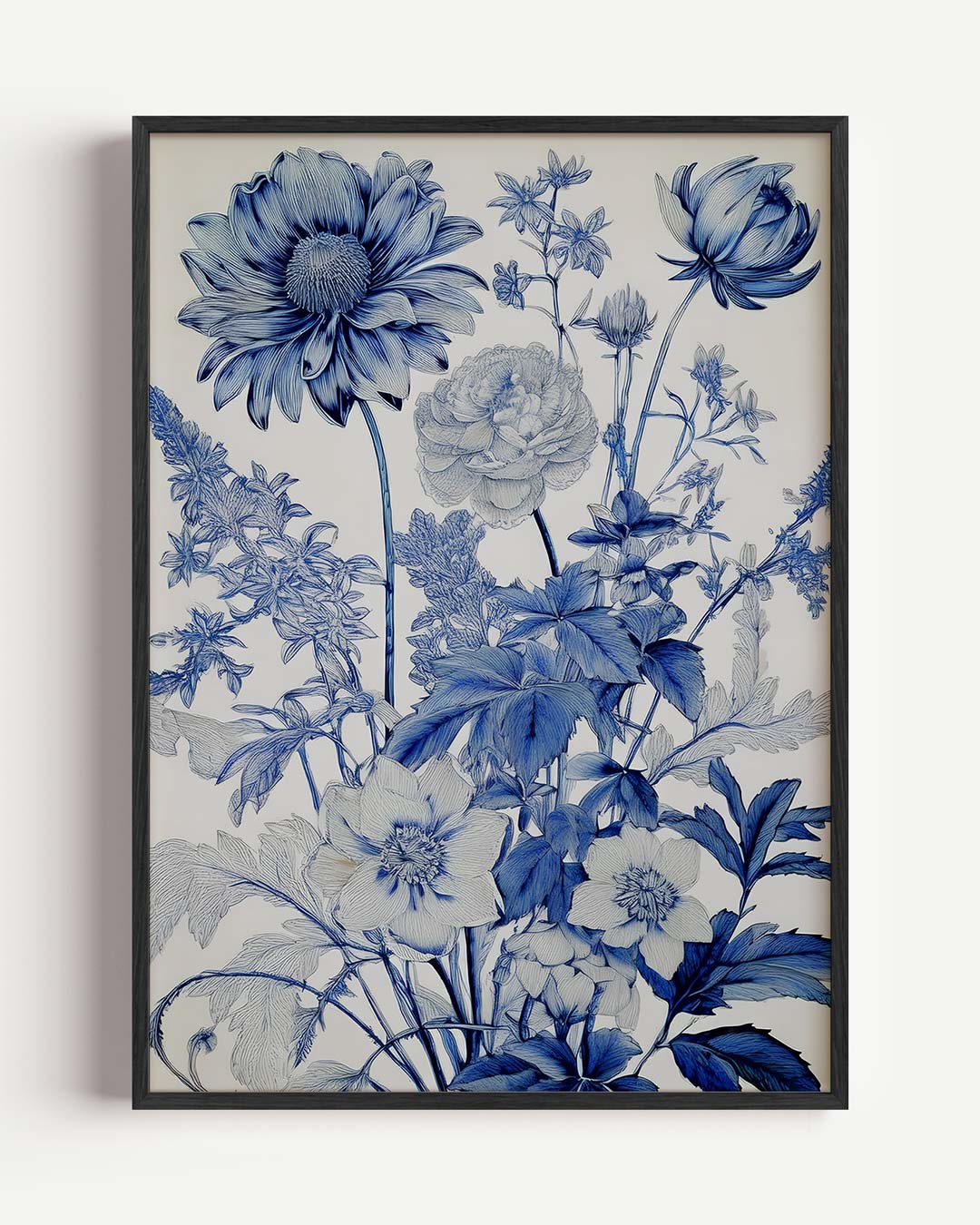 Botanische Bloemenpracht – bloemen portret poster als wanddecoratie