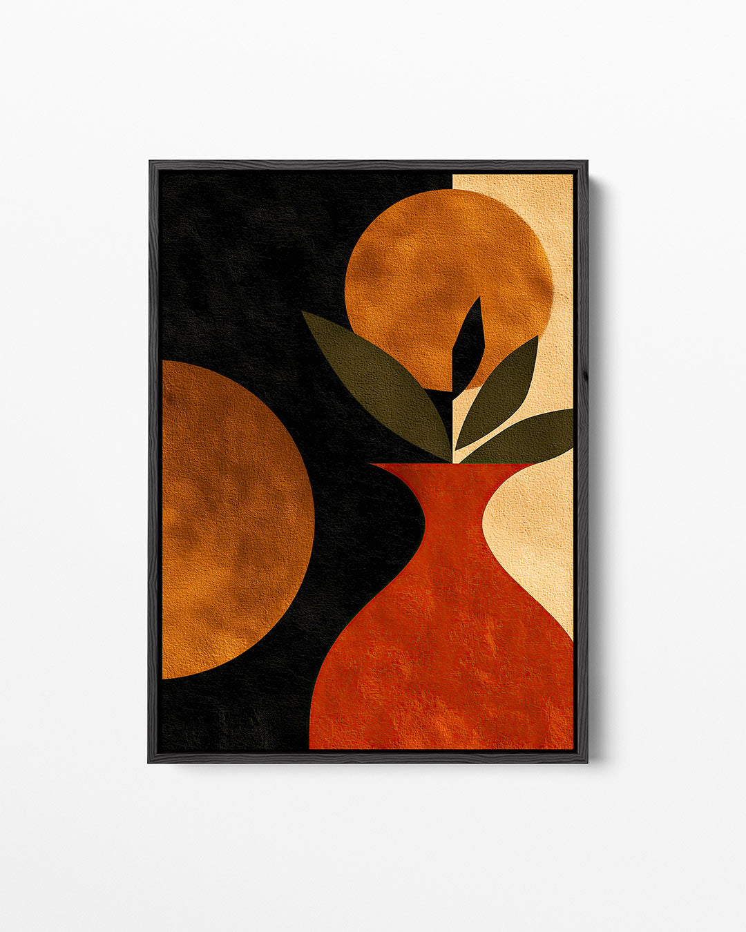 Geometrische vormen – staand wanddecoratie kunstwerk