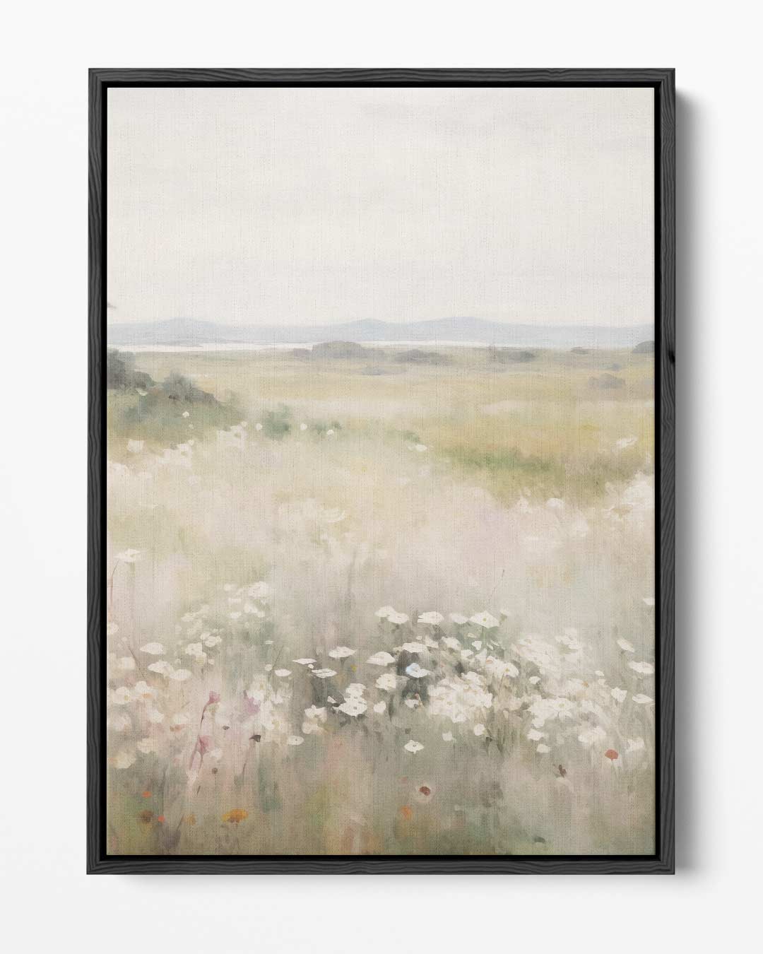 Zomerweide Weerspiegeling – portret kunstwerk als wanddecoratie