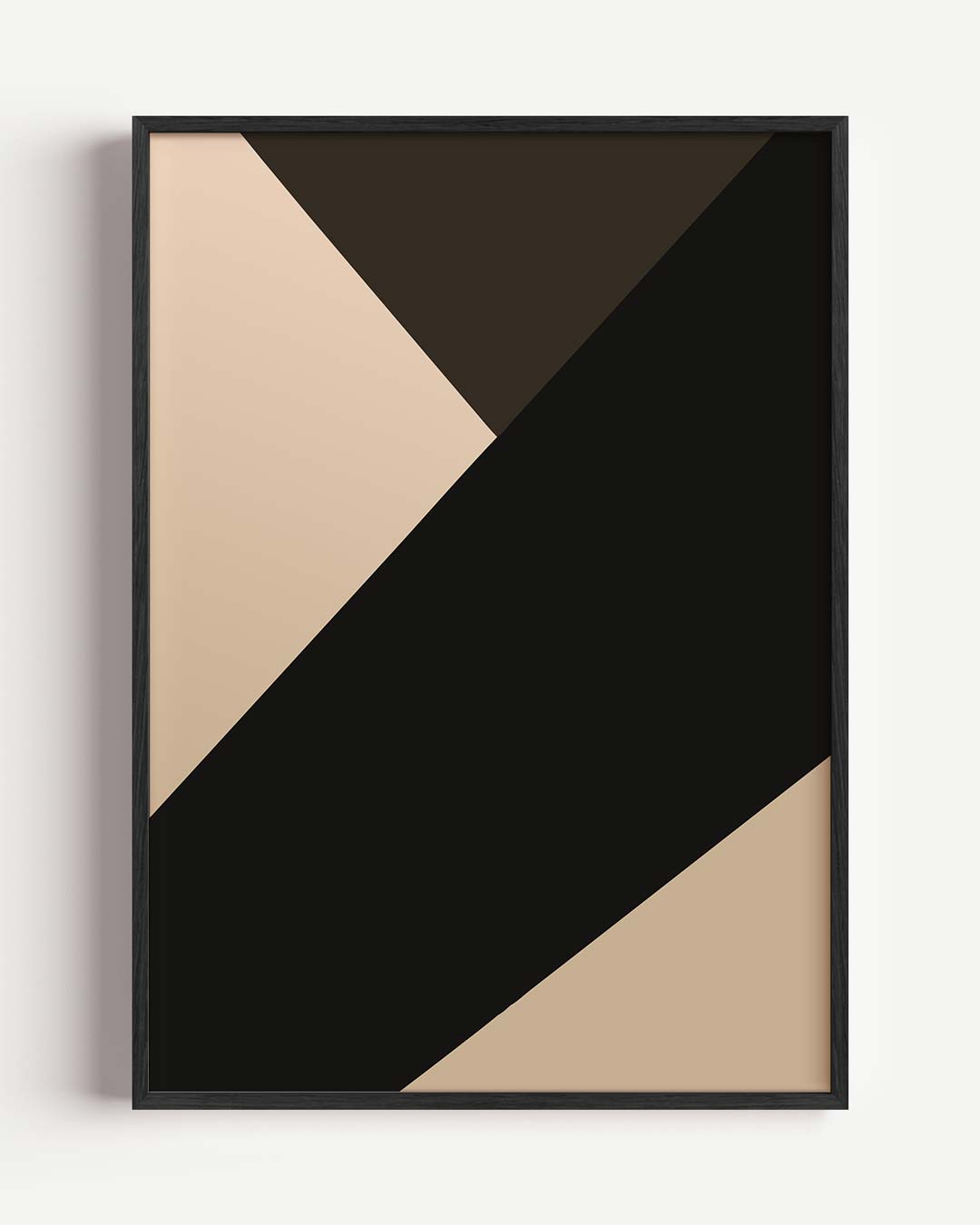 Stijlvolle Abstracte Design – kleurrijke abstracte portret poster als wanddecoratie