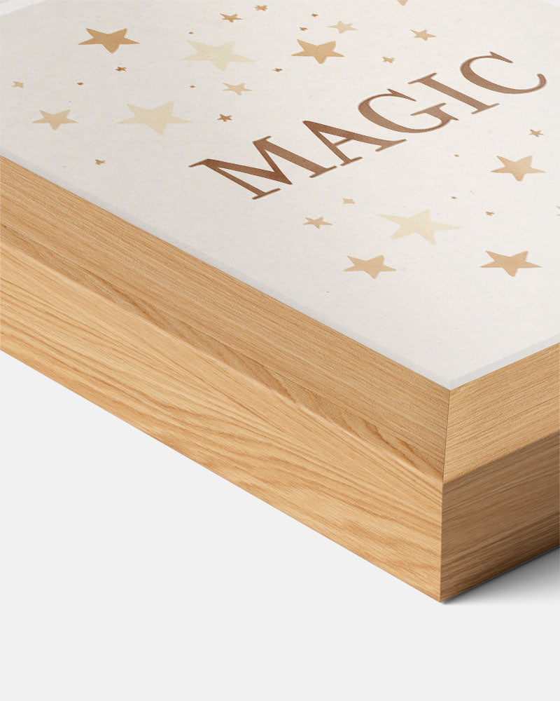 Magische Sterrenhemel – kids poster als vrolijke staande wanddecoratie