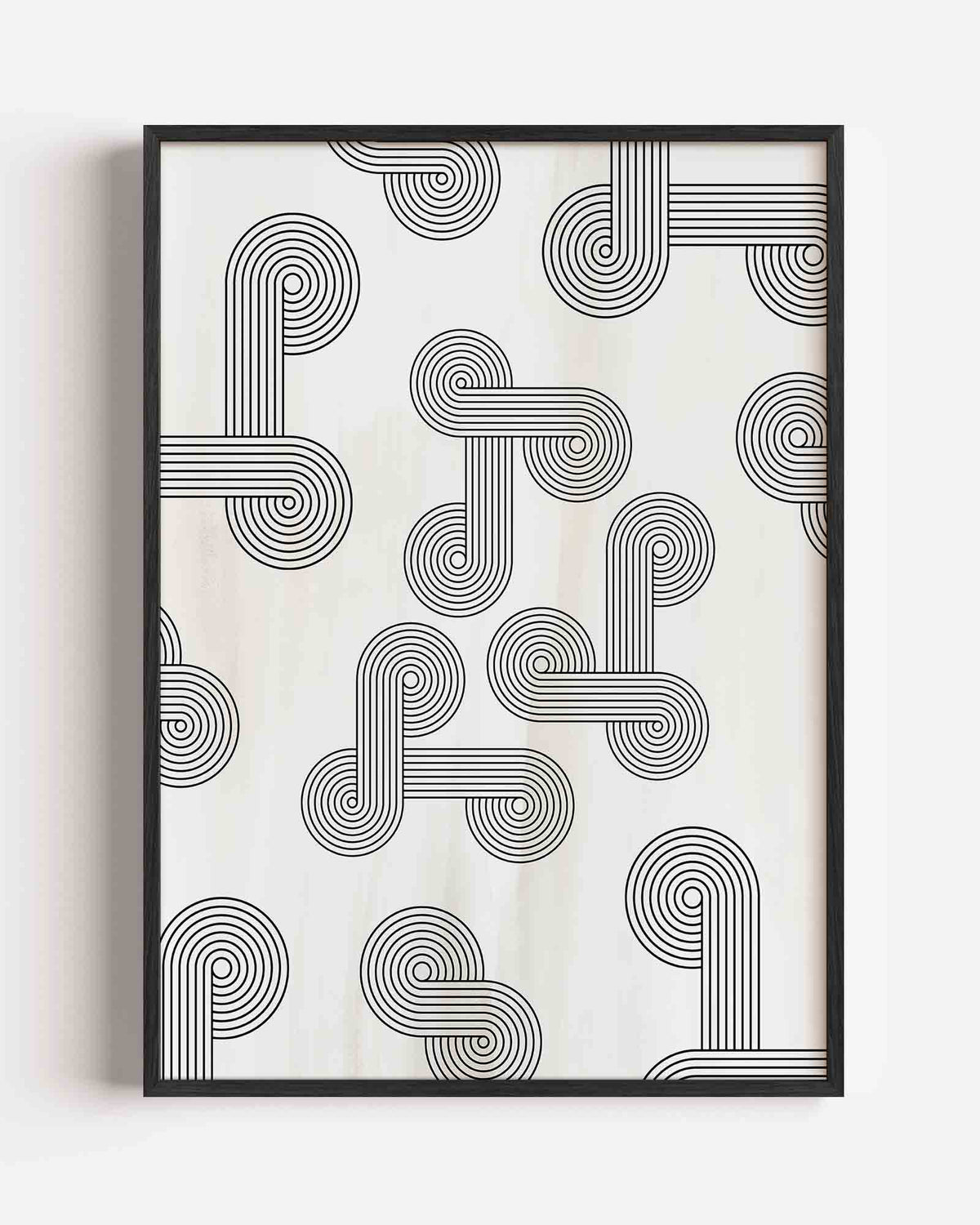 Grafische patronen – Kleur & Vormen portret poster als wanddecoratie