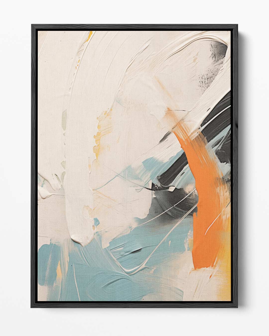 Dans van Kleuren – portret kunstwerk als wanddecoratie