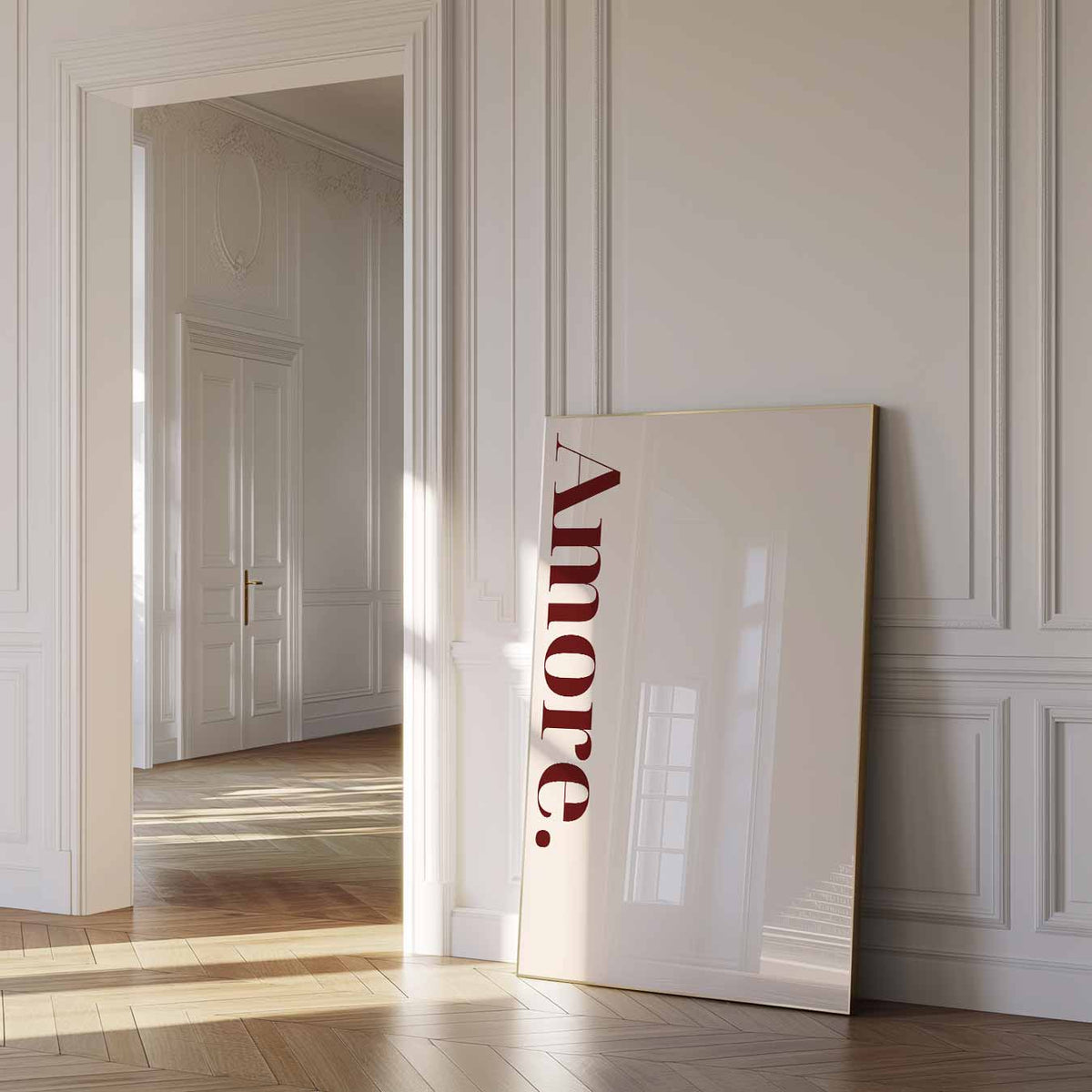 Amore Minimalistische – urban poster in staand formaat