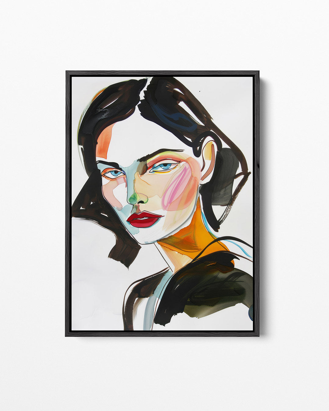 Portret – staand wanddecoratie kunstwerk