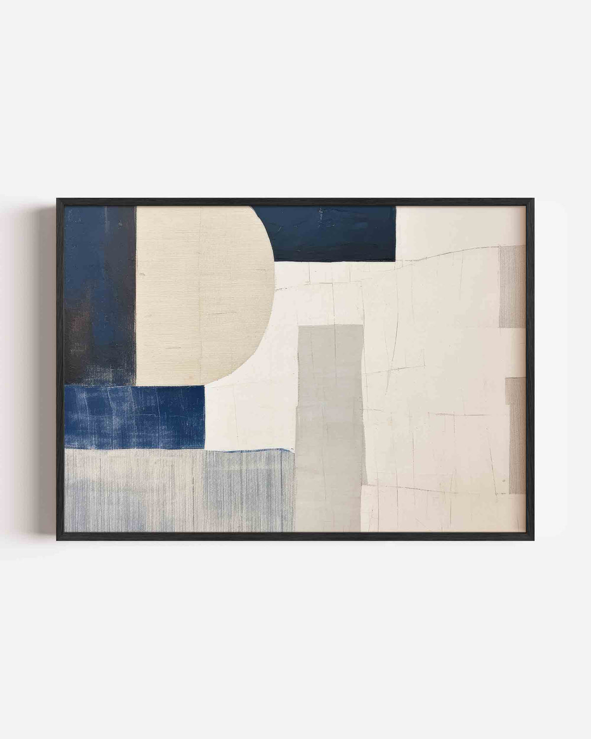 Abstracte vormen – abstracte landscape poster als wanddecoratie