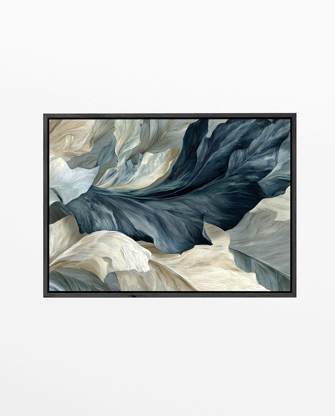 Vloeiende natuurlijke vormen – Creëren – liggend abstract kunstwerk