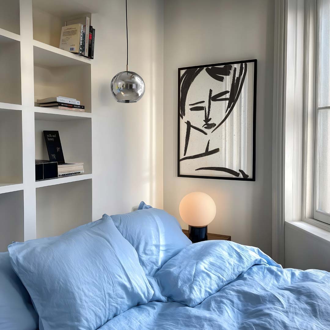 Minimalistische Portretposter – vrouwelijk portret als moderne wandkunst