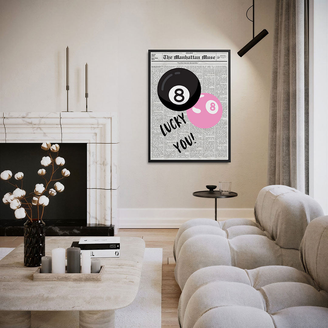 Speelse ballen – staand wanddecoratie kunstwerk