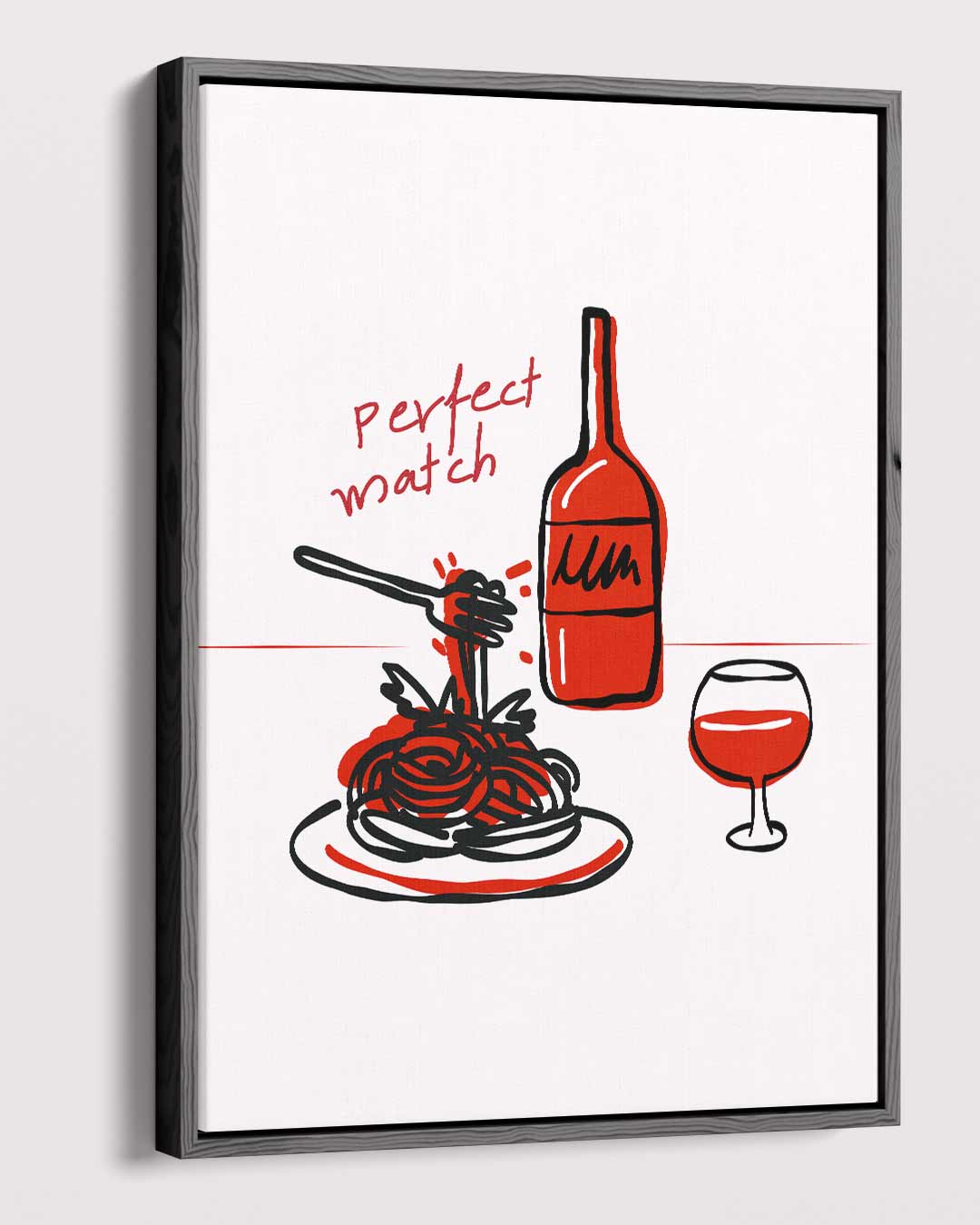 Perfecte Combinatie – modern portret kunstwerk van WallArtistic