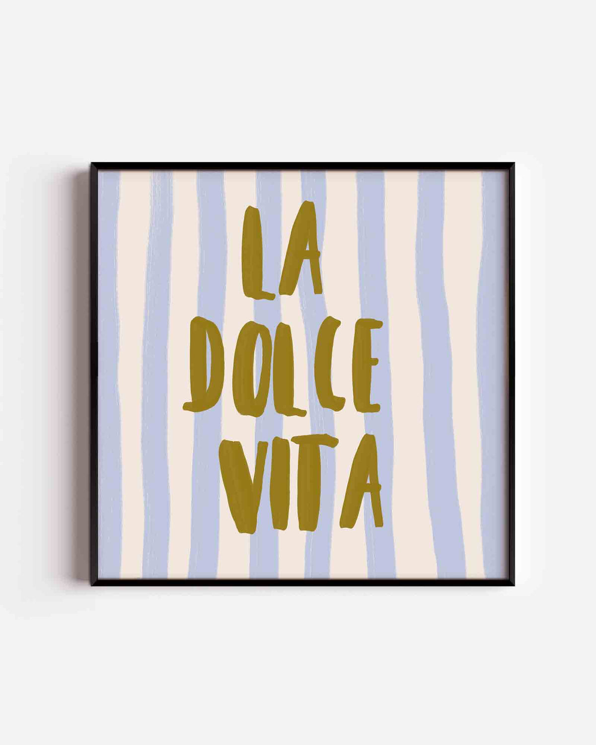 La dolce vita – keuken vierkante poster als wanddecoratie