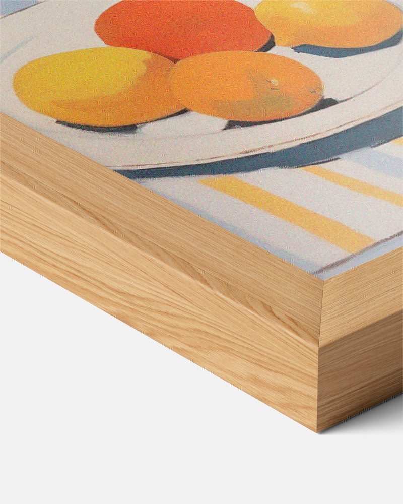 Stijlvolle Retro Fruitposter – staande keuken wanddecoratie van WallArtistic