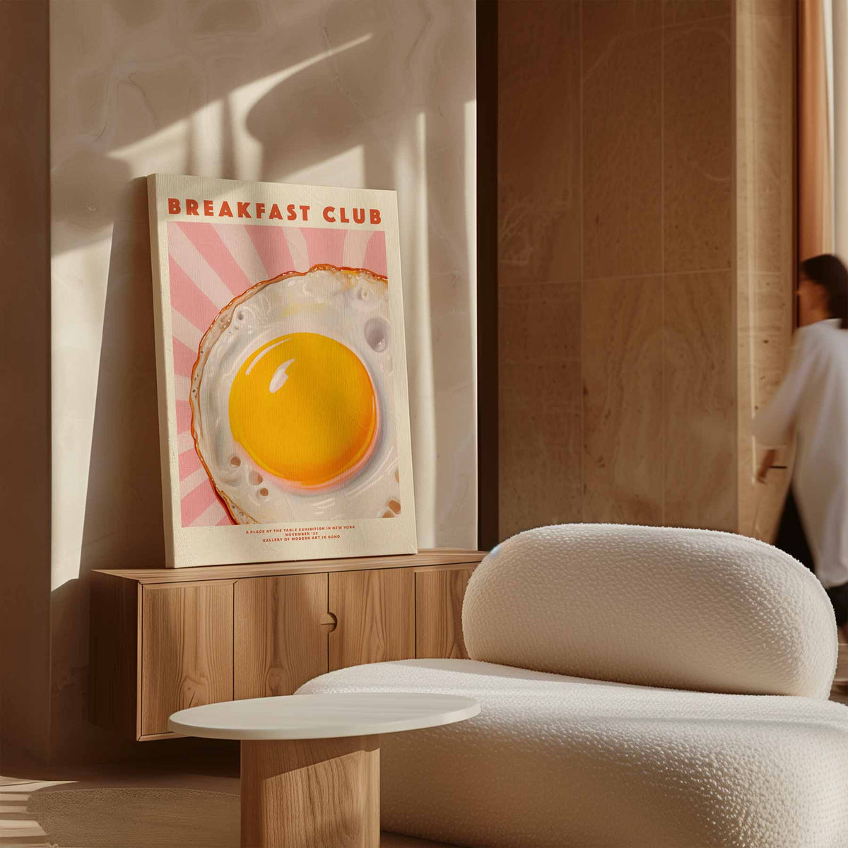 Breakfast Club – dibond kunstwerk als wanddecoratie