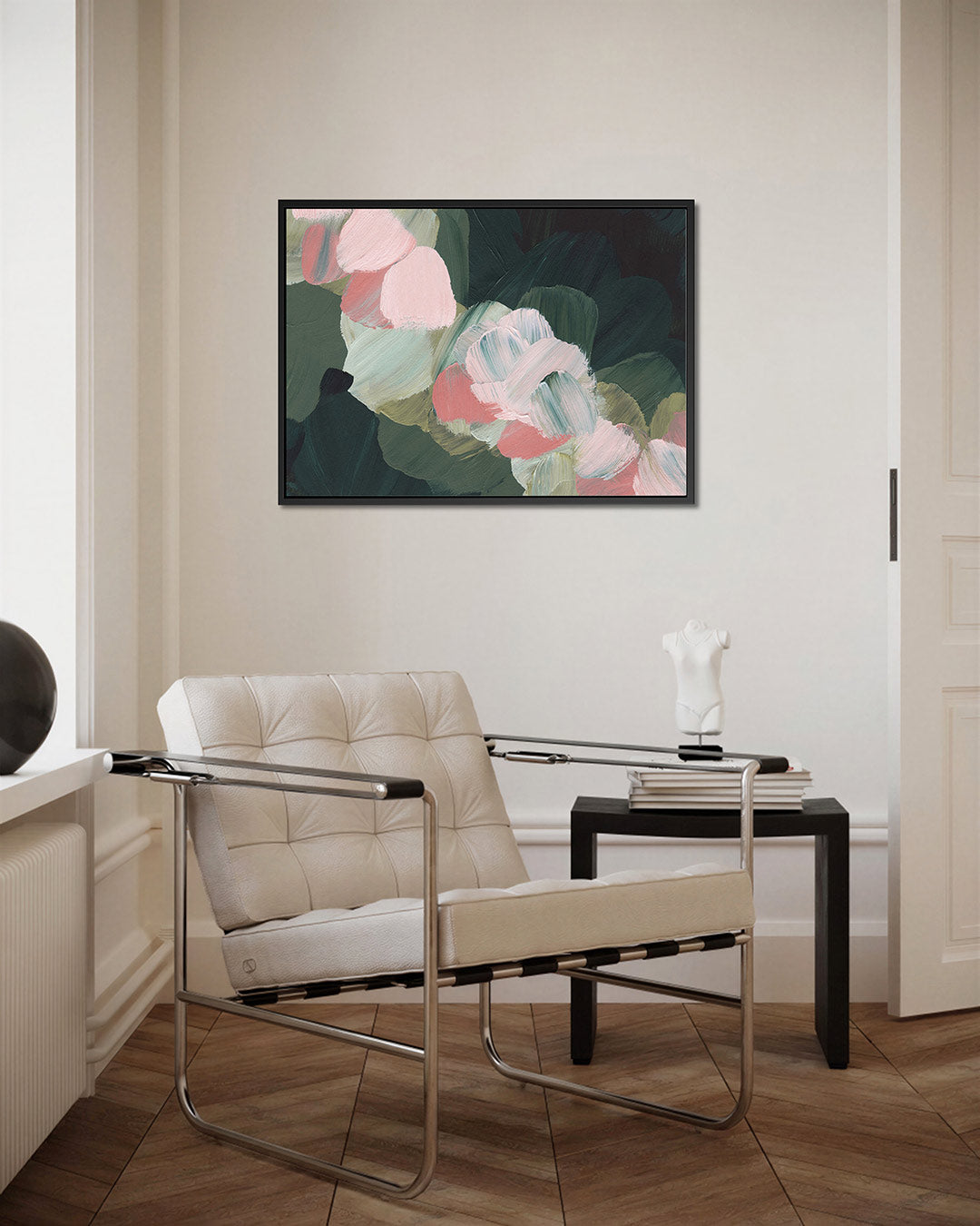 Organische borstels – Wanddecoratie kunstwerk – kunstwerk op canvas, dibond of plexiglas