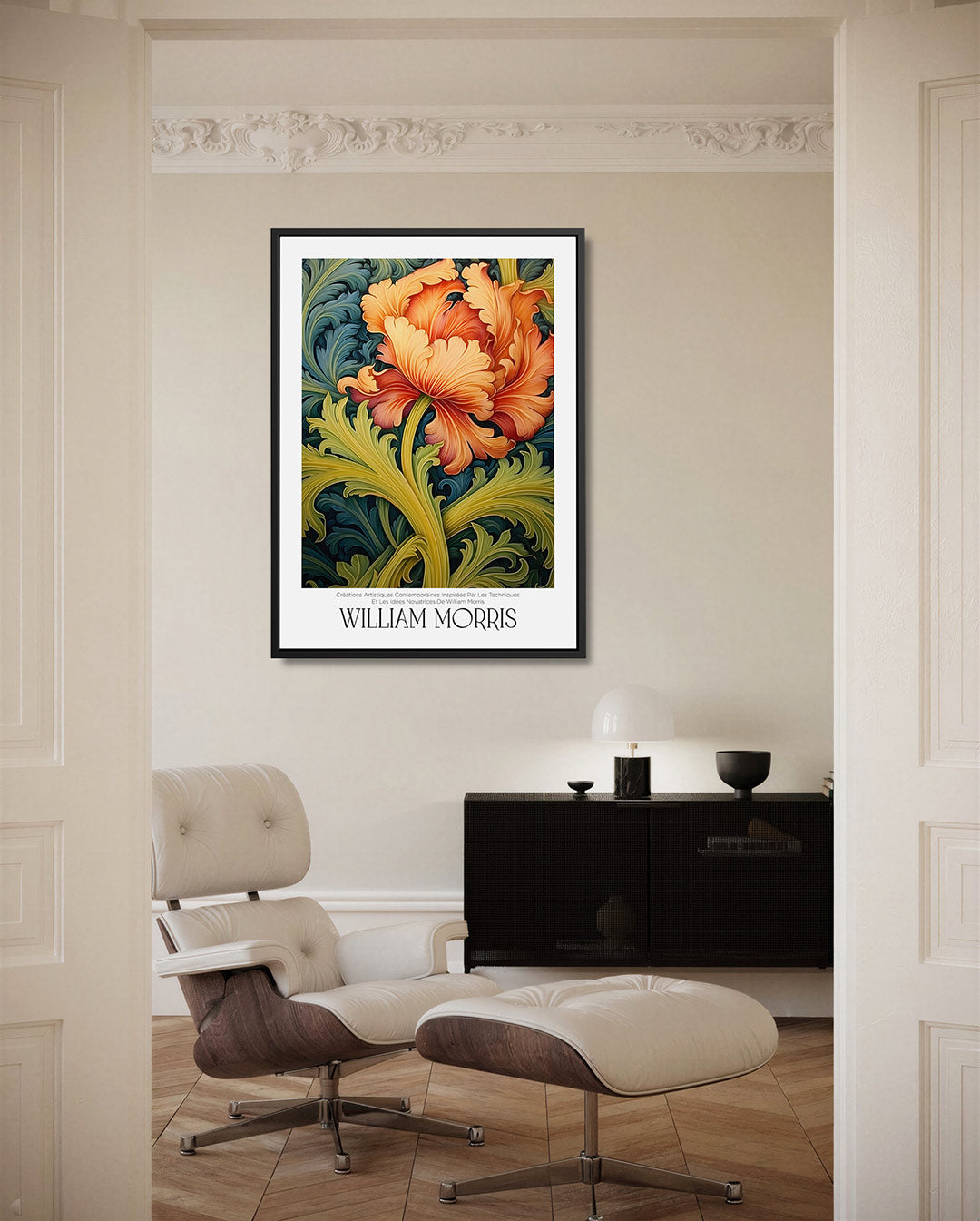 Abstract – moderne staande wandkunst