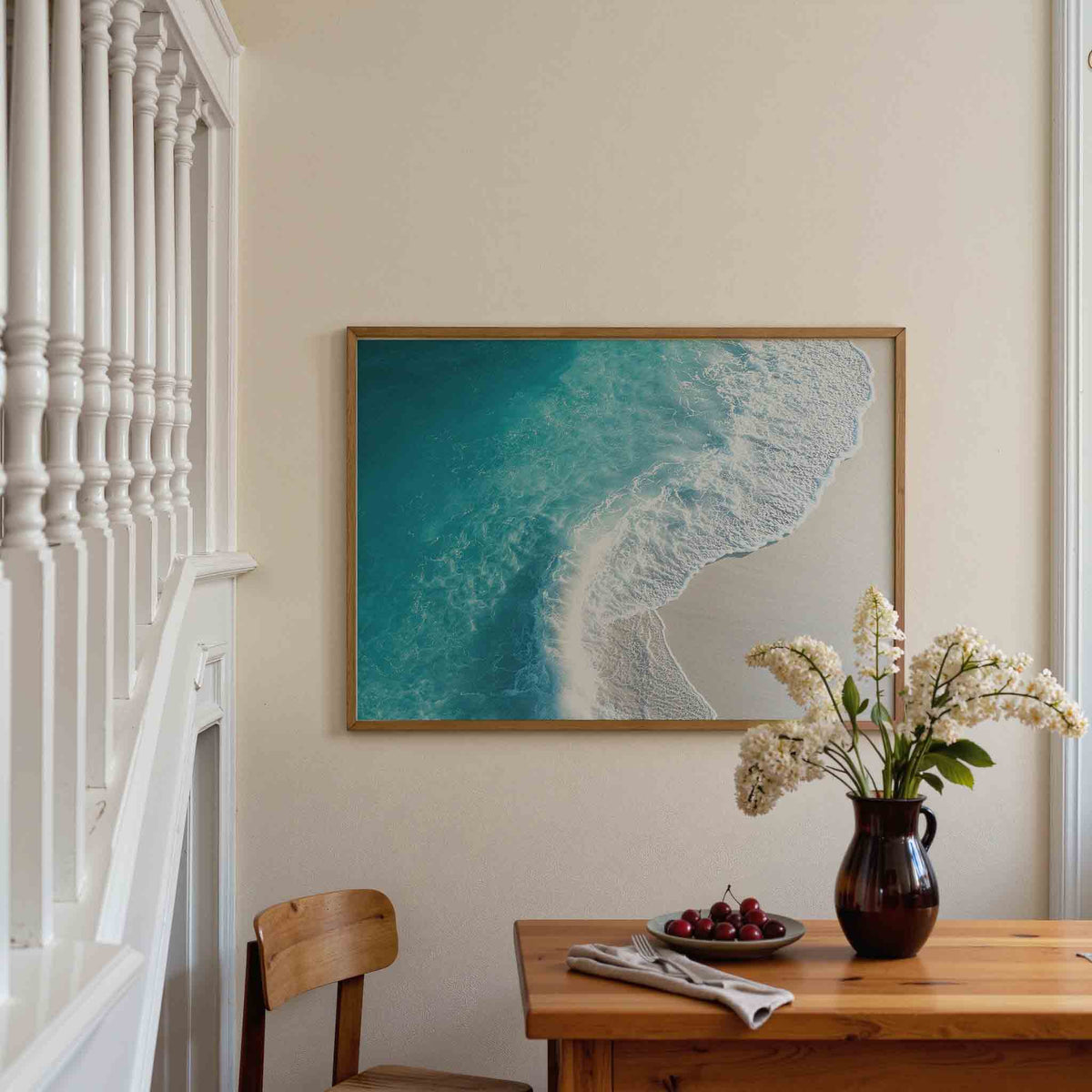 Zee en strand – tropische poster in liggend formaat