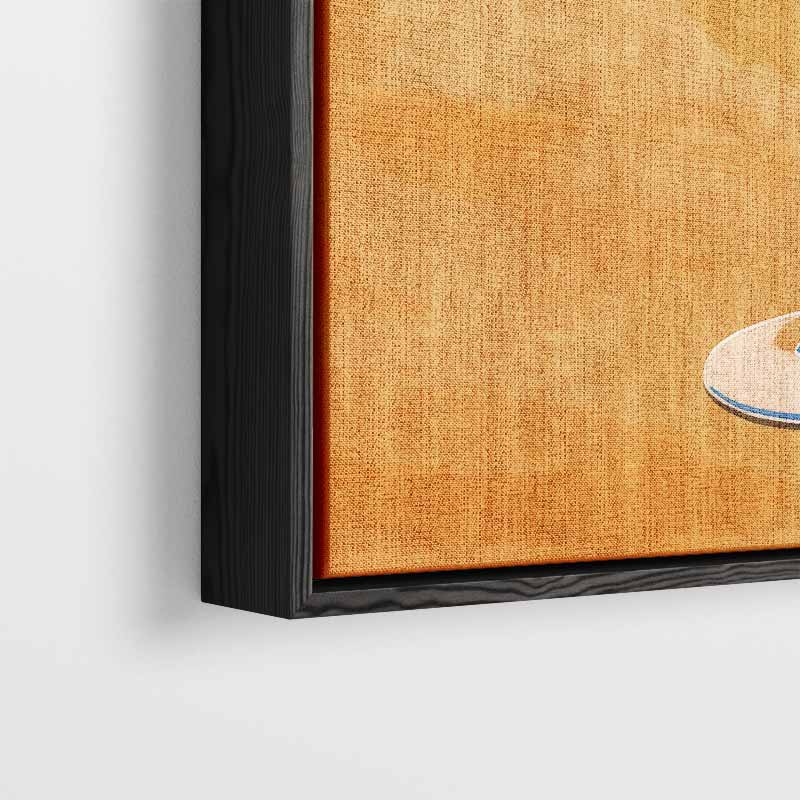 Glas in Kleurenspel – plexiglas wanddecoratie in portret formaat
