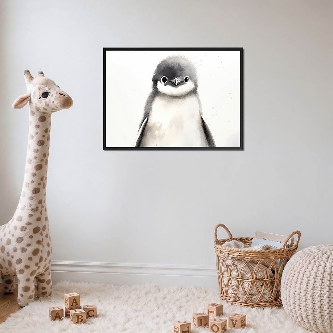 Schattige pinguïn illustratie – Illustratie – detail van het kunstwerk