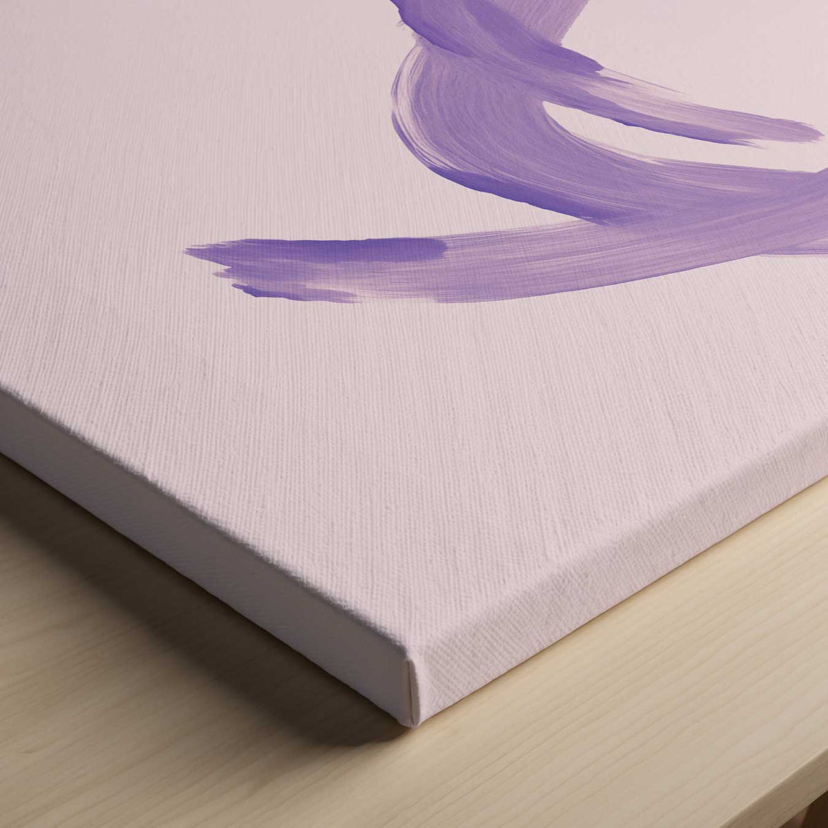 Dans van Lila – canvas kunstwerk als wanddecoratie