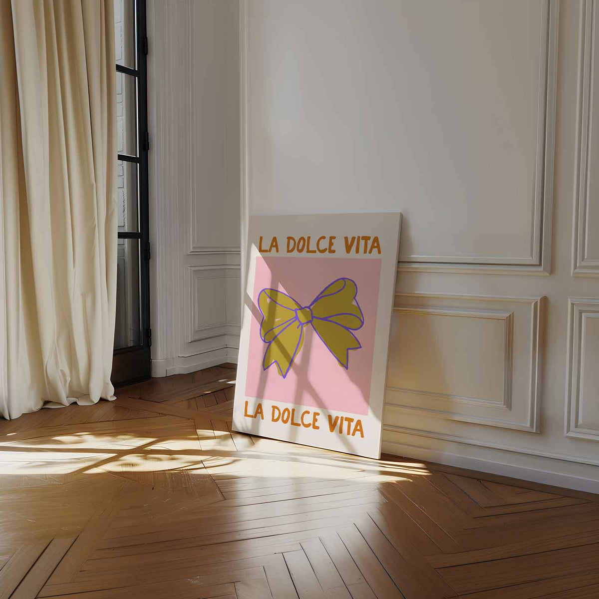 La Dolce Vita – dibond kunstwerk als wanddecoratie