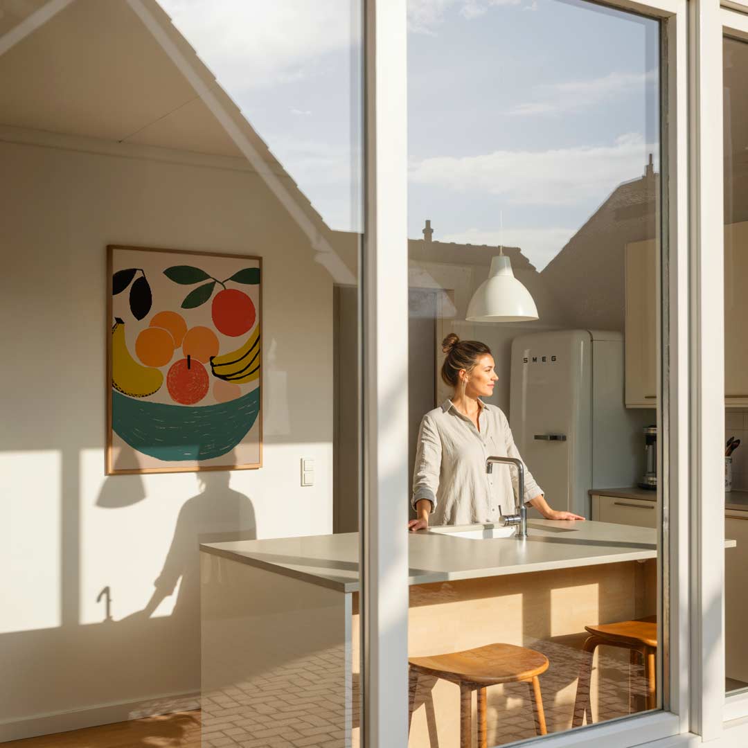 Fruitige Vibes – keukenposter in staand formaat