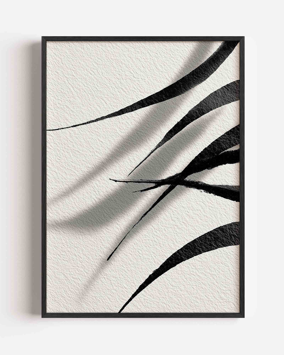Abstracte lijnen – abstracte portret poster als wanddecoratie