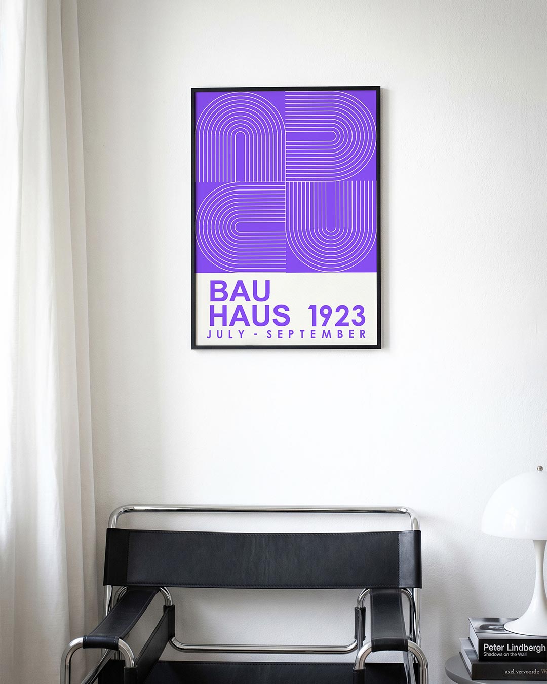 – moderne Bauhaus wandkunst als poster