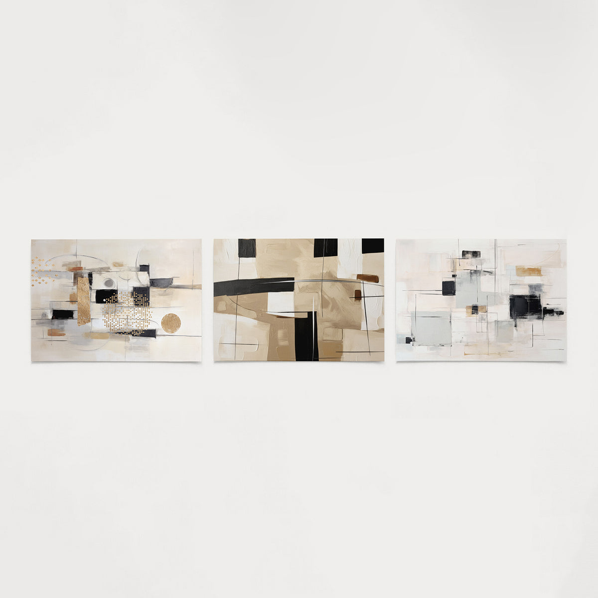 Gouden vormen Posterset