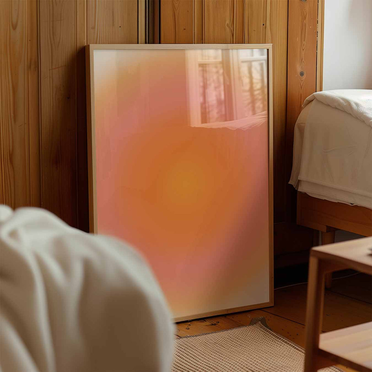 Zonsondergang Dromer – staande muurposter voor de kinderkamer