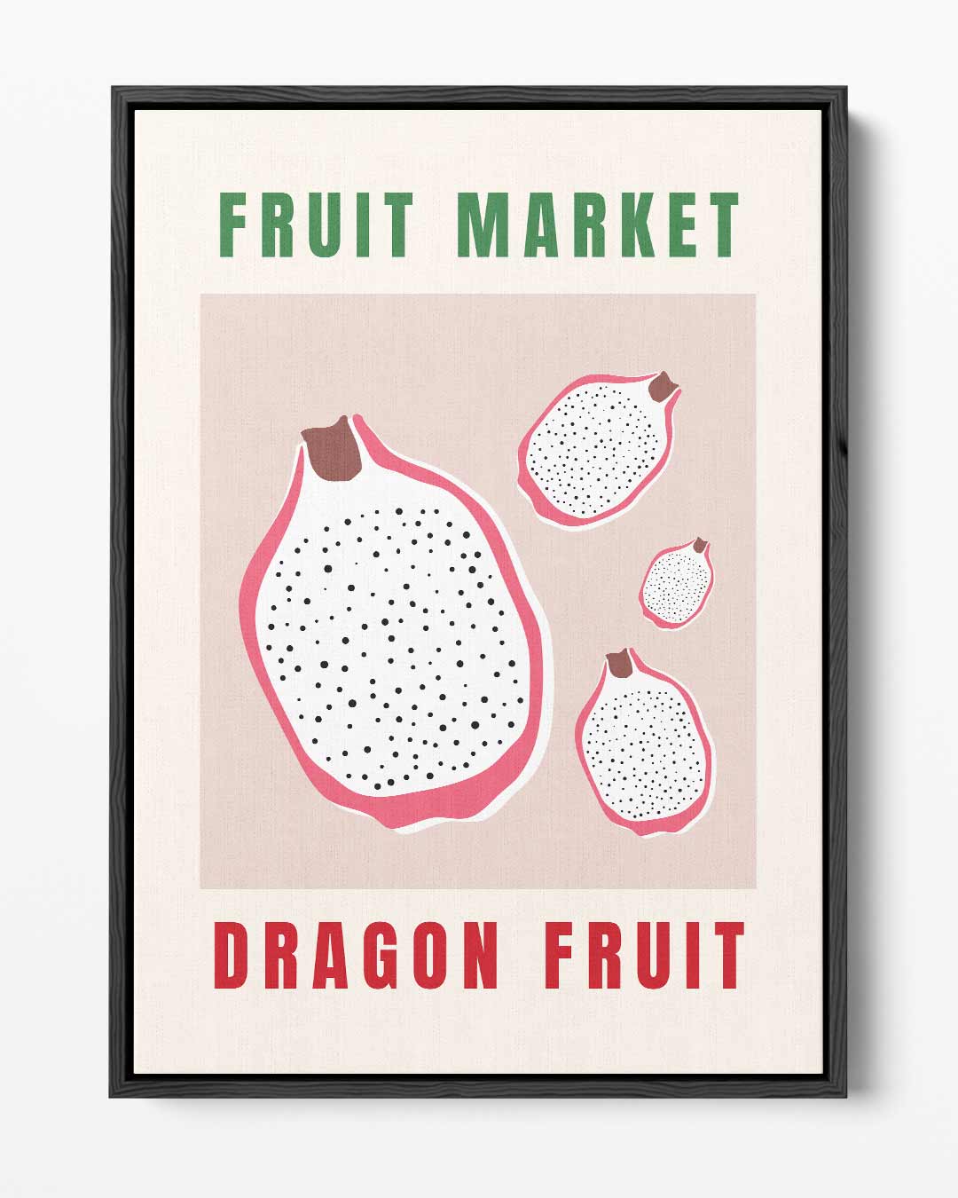 Dragon Fruit Poster – portret kunstwerk als wanddecoratie