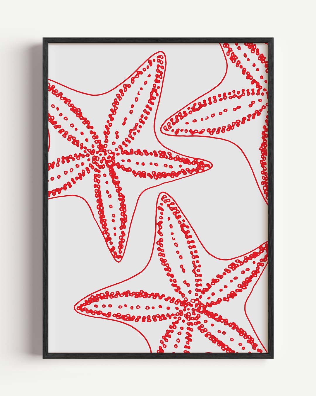 Sterren in de Oceaan – dieren portret poster als wanddecoratie