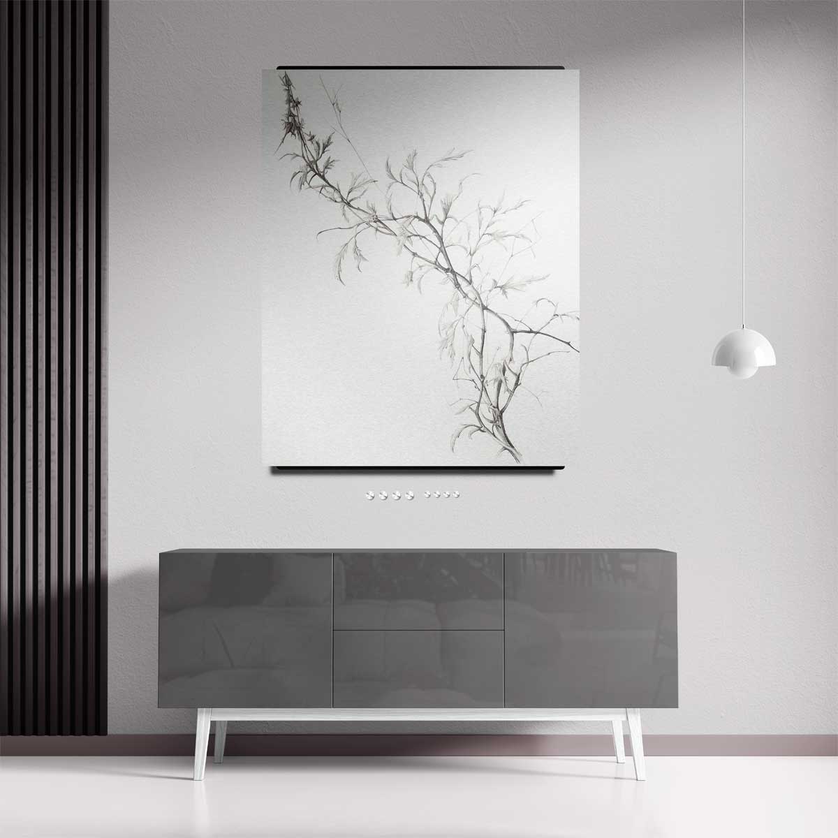 Elegante Takschets – dibond kunstwerk als wanddecoratie