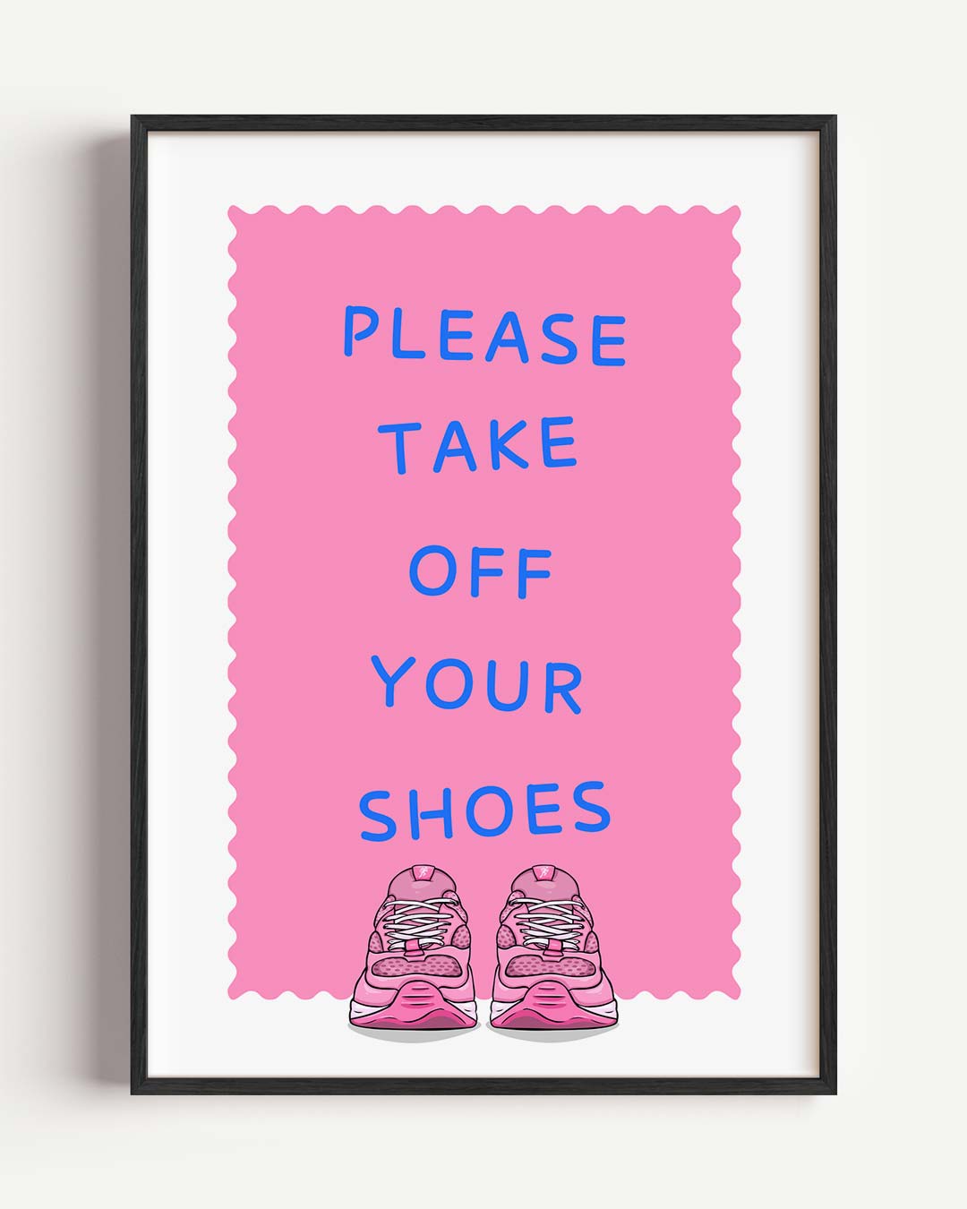 Stijlvolle Welkomstposter – quote portret poster als wanddecoratie