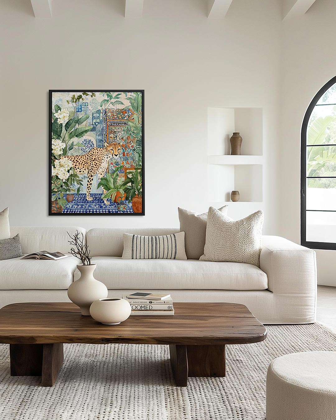 Exotische dierenwereld – staand wanddecoratie kunstwerk