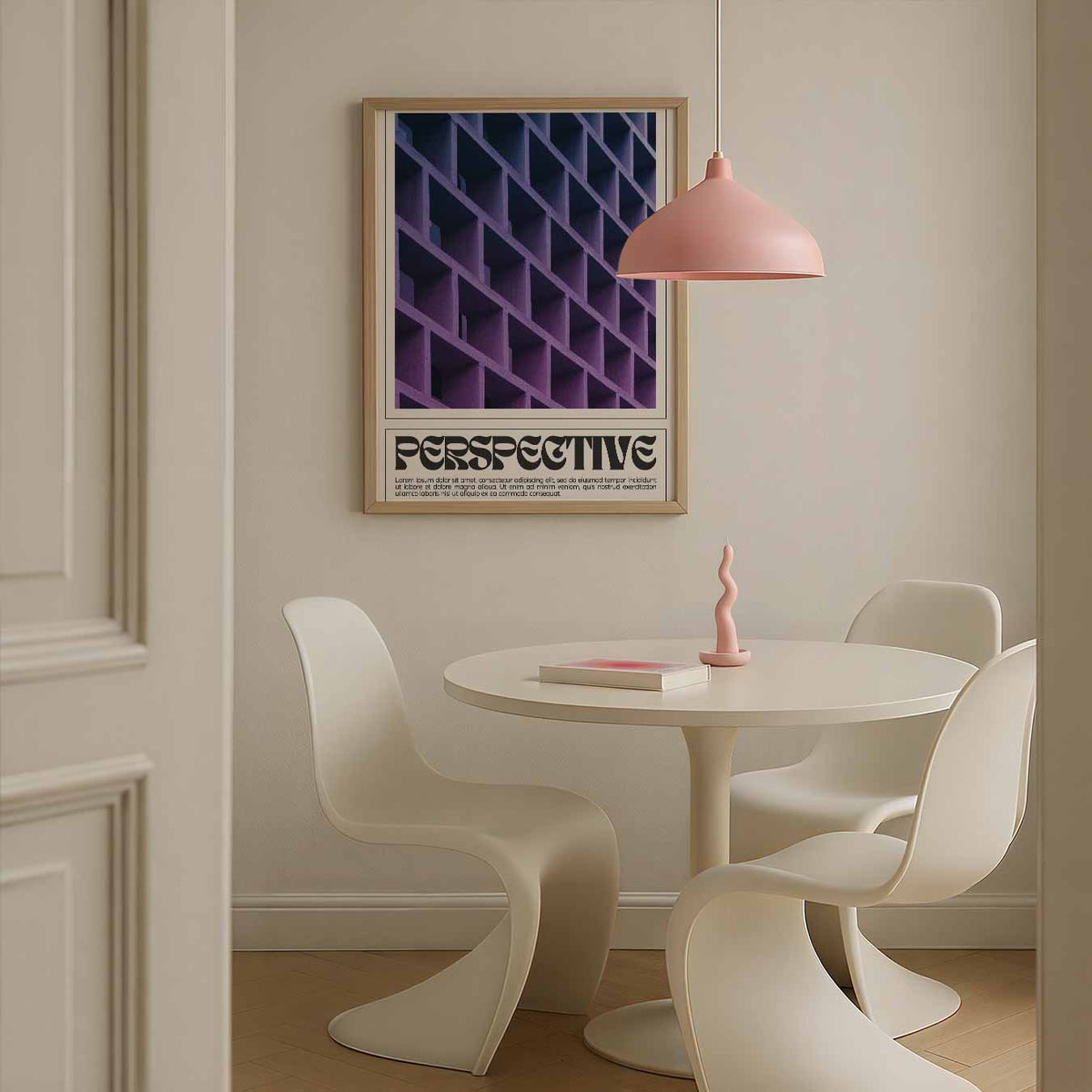 Perspective – Streetart wandkunst als portret poster