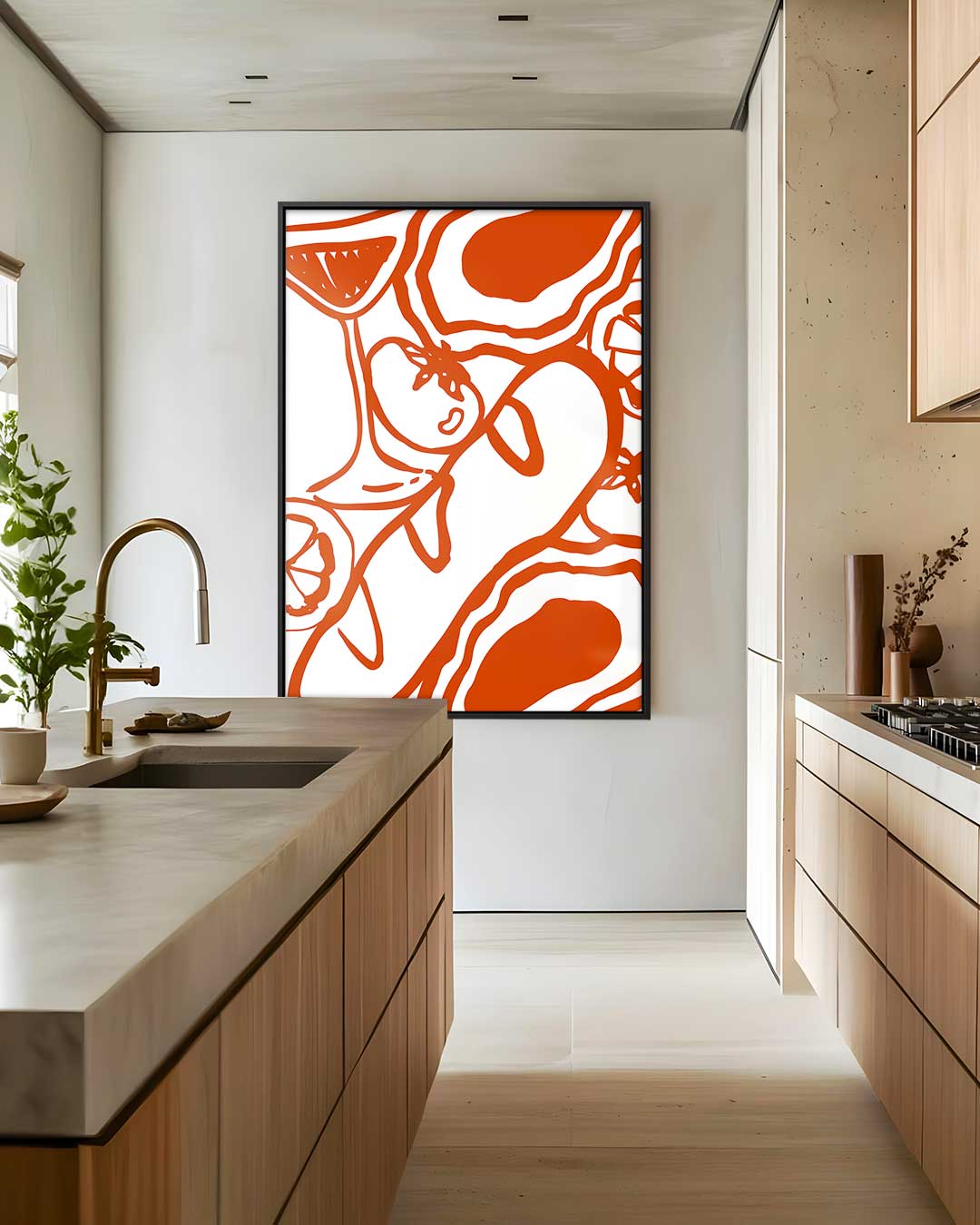 Culinaire Verbeelding – staand kunstwerk voor modern interieur