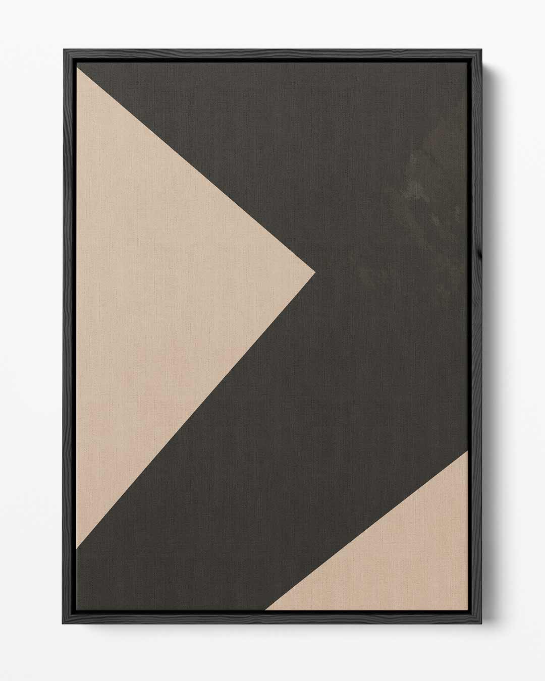 Moderne Abstracte Geometrie – portret kunstwerk als wanddecoratie