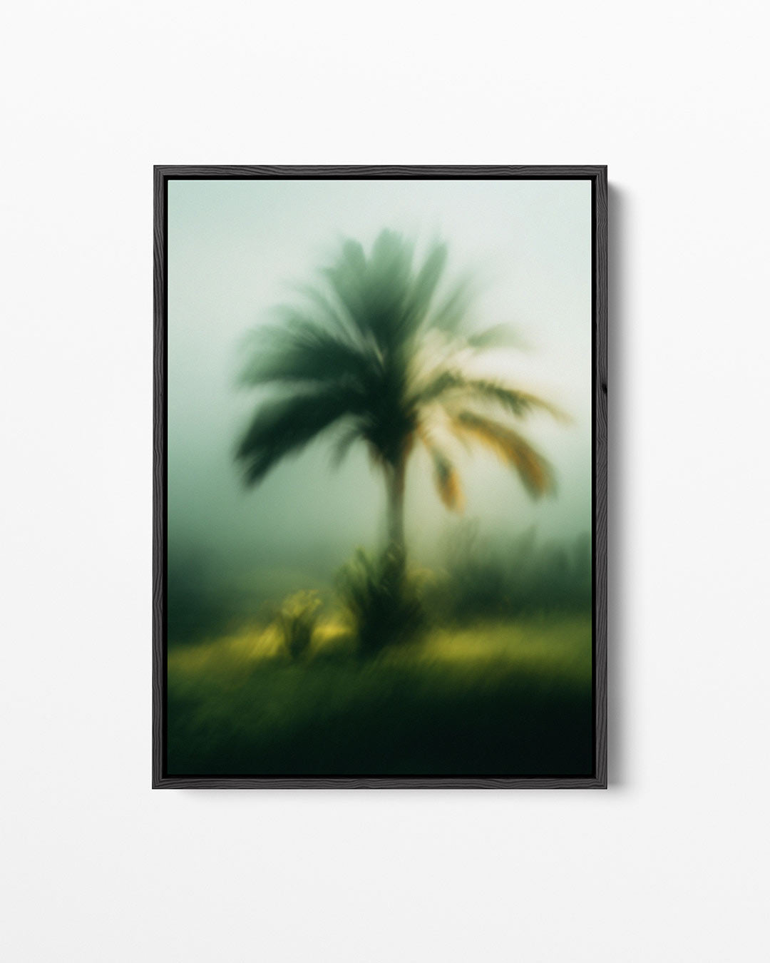 Vervagende palmboom – staand wanddecoratie kunstwerk