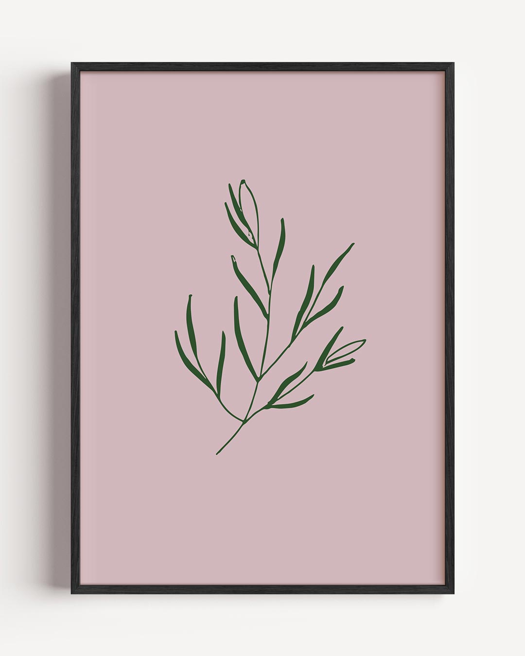 Botanische Bladeren – keuken portret poster als wanddecoratie