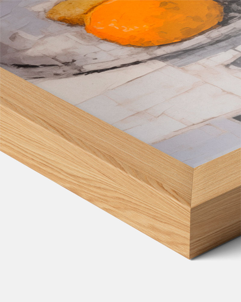 Stijlvolle Keukenstilleven – staande keuken wanddecoratie van WallArtistic