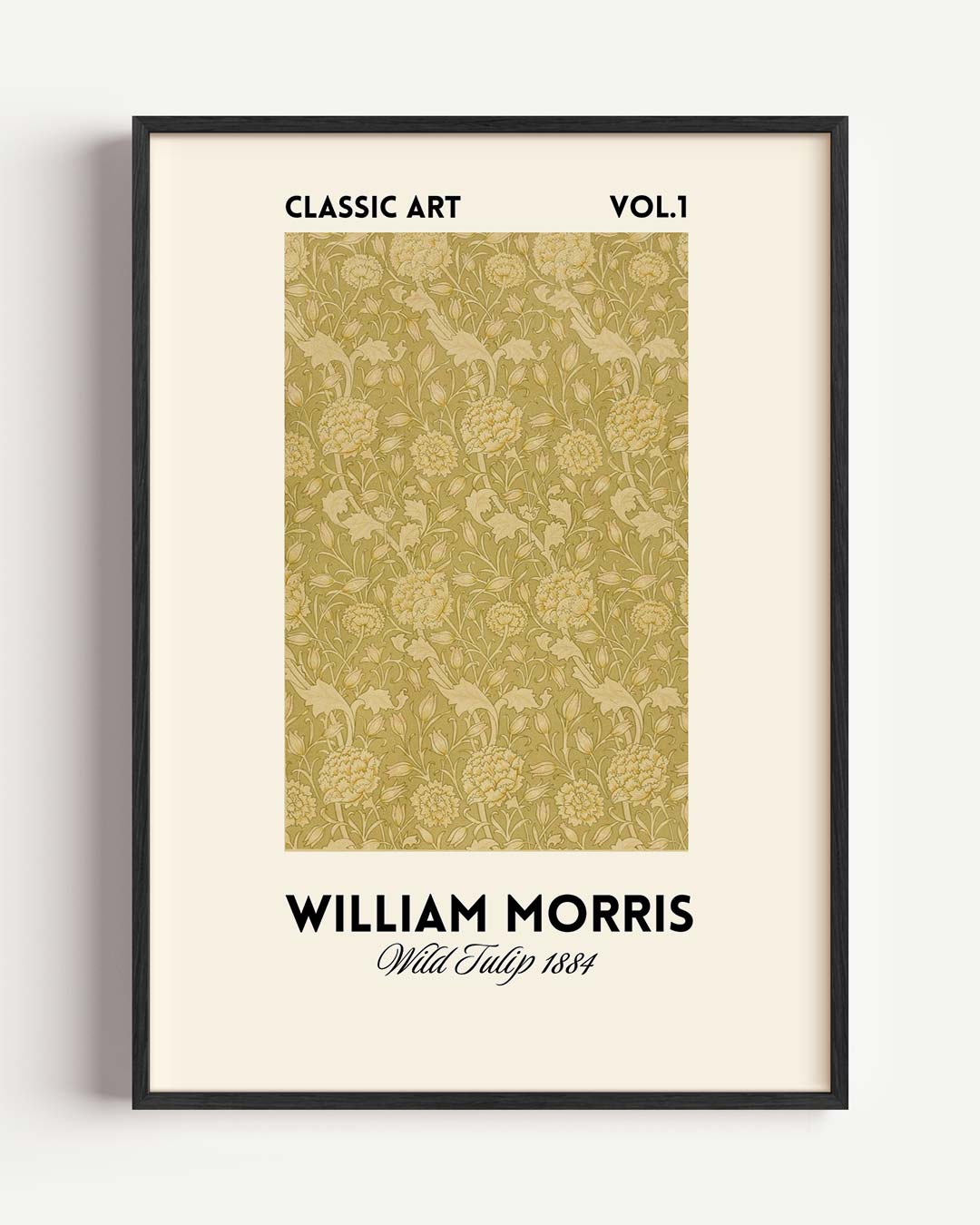 William Morris Wild Tulip 1884 – William Morris portret poster als wanddecoratie
