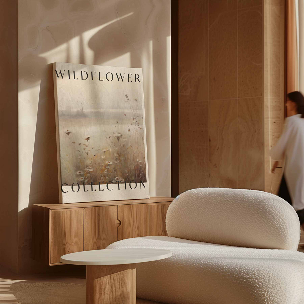 Wildflower Collection – dibond wanddecoratie in staand formaat