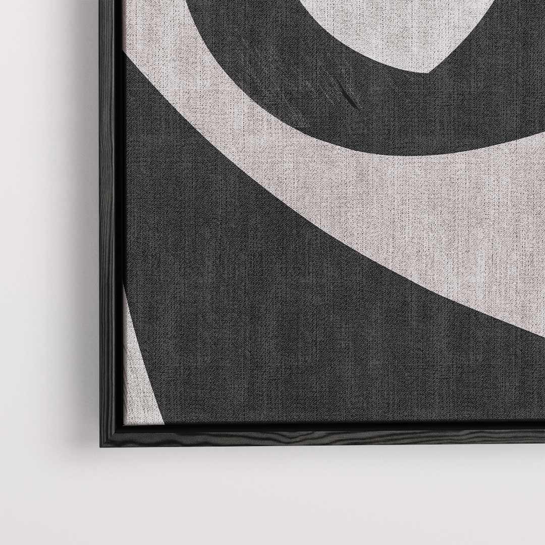 Dynamische Abstractie – dibond kunstwerk als wanddecoratie