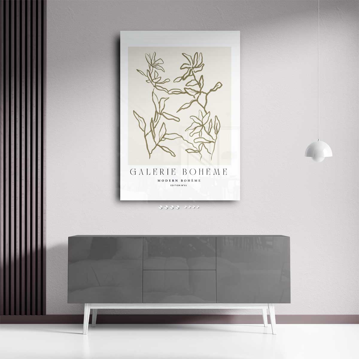 Boheemse Bloem – staand kunstwerk voor modern interieur