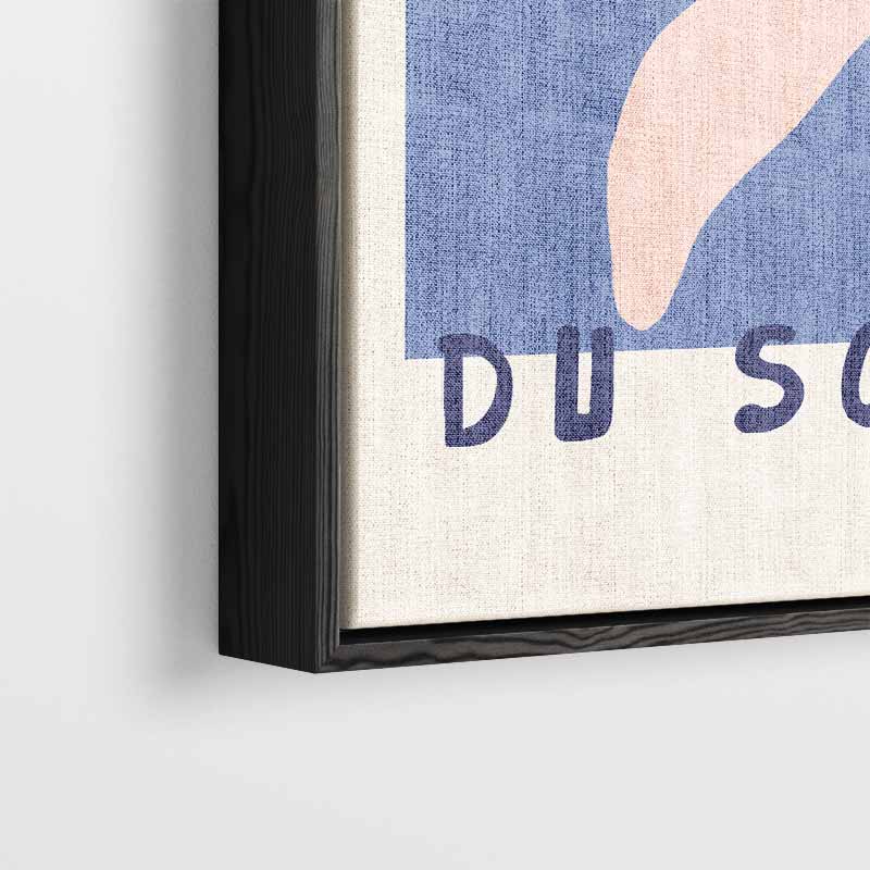 Maison Du Soleil Kunstposter – dibond wanddecoratie in staand formaat